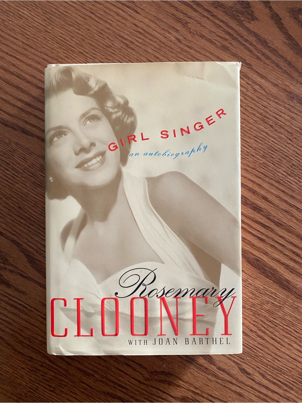 Girl Singer — Rosemary Clooney Autobiography (Red & Cream Cover)